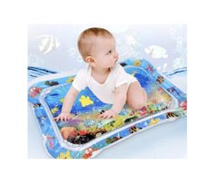 Напольный коврик для малышей 66*50 см / Надувной игровой развивающий детский коврик AIR PRO / Коврик водный, Разноцветный