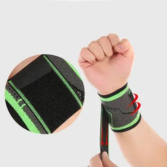 Компрессионный эластичный бинт повязка на руку, бандаж для занятий в тренажерном зале / Высокоэластичный бандаж, Салатовый