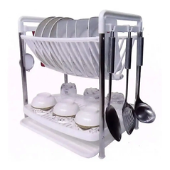 Кухонная сушка для посуды Multifunctional Dish Rack / Сушилка для посуды, Белый