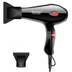 Профессиональный фен для волос Kemei KM-8906, 3000 W, Черный