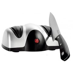 Электрическая точилка для ножей RIAS Knife Sharpener 20W от сети, Черно-серый