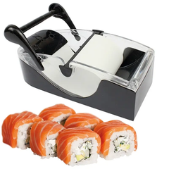 Прибор для приготовления суши и роллов Perfect Roll Sushi / Машинка для закрутки суши и роллов, Черный