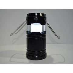 Кемпинговый фонарь Bailong G85 c солнечной панелью аккумулятор на 1300мАч V-516, Черный