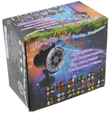 Лазерный проектор Star Shower Slide Show ZP1 (12 слайдов) + пульт
