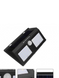 Двойной светильник UKC 1626A с датчиком движения и солнечной панелью 40 smd настенный уличный, Черный