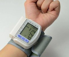 Автоматический тонометр для измерения давления пульса на запястье Blood Pressure Monitor CK-102S