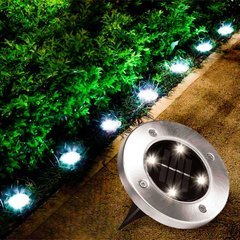 Уличные фонари для сада Bell Howell Disk lights на солнечной батарее 4 шт.