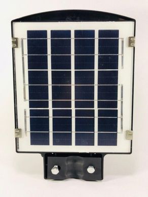 Вуличний ліхтар на стовп UKC-7141 із сонячною панеллю та Датчик руху 1VPP із пультом Чорний, Черный
