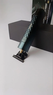 Тример для бороди, для волосся, для стрижки електричний професійний акумуляторний з дисплеєм VGR 5W USB (V-077)