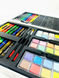 Набор для рисования с двусторонними скетч маркерами в алюминиевом сундучке Super Mega Art Set 66 предметов 003, Разноцветный