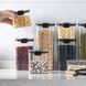 Органайзер для сыпучих Food Storage Container 6 Контейнеров | Набор пластиковых контейнеров для круп, Прозрачный