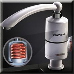 Проточный водонагреватель Delimano Water Heater мгновенный нагреватель воды Делимано мини бойлер