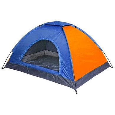Палатка Туристическая 2*1.5*1.1 м, Двухместная палатка , Палатка однослойная для кемпинга для двоих