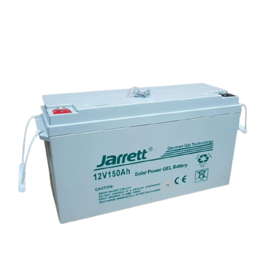 Акумулятор гелевий 150 Ah 12 V Jarrett GEL Battery (гелевий акумулятор 150 амперів), Белая