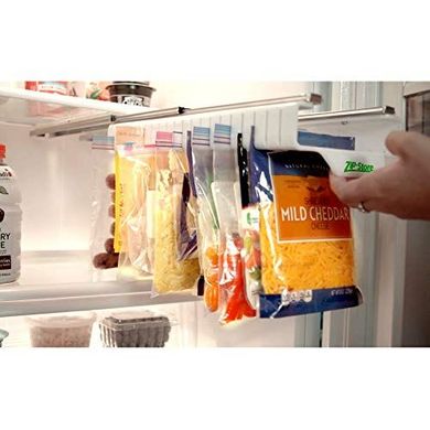 Органайзер в холодильник / органайзер для пакетов Bags store easy store organizer, Белый