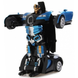 Машинка Трансформер Bugatti Robot Car Size 1:18 Синяя, Синий