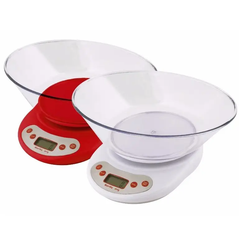 Кухонные электронный весы с чашей до 5 кг D&T DT-02, Разные цвета