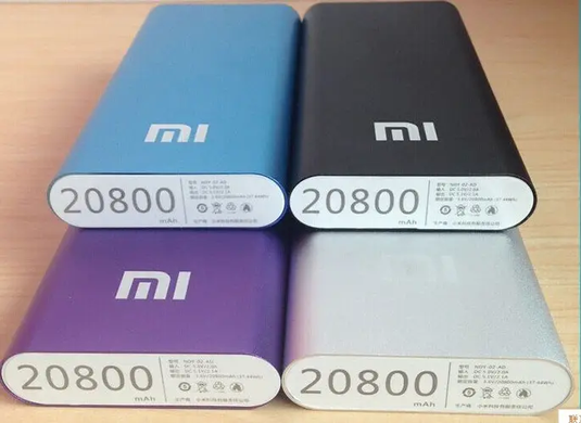 Xiaomi 20800 Оригинал! Универсальное зарядное устройство Power bank MI 20800mAh., Золотой