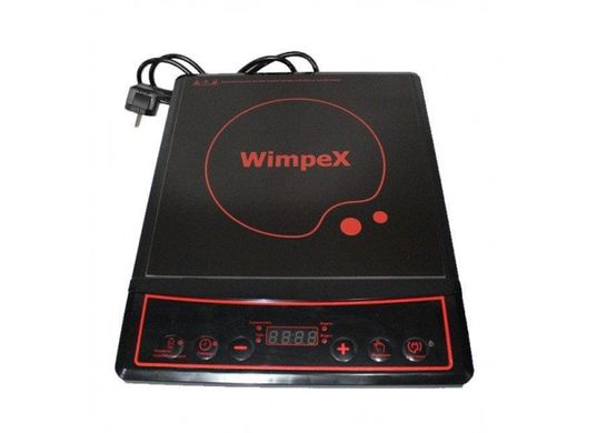 Индукционная плита Wimpex WX-1323 2000W Таймер, многофункциональная