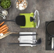 Підставка для кухонного посуду на 4 секції органайзер підставка для кухонних приладів, Зелений