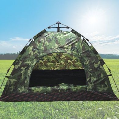 Зеленая Палатка автоматическая 4-х местная с Антимоскитной сеткой