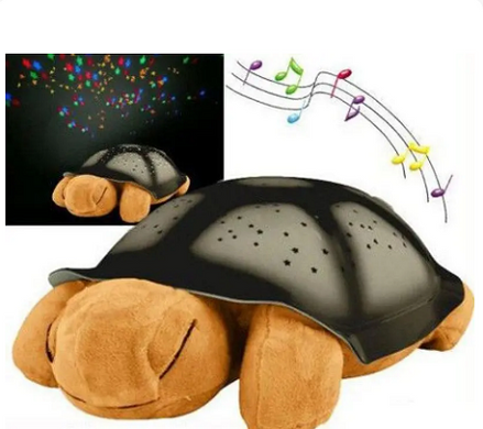 Ночник детский "Музыкальная Черепаха" проектор звездного неба
