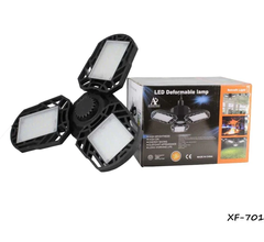 Подвесная USB лампа XF-701 с солнечной батареей / Светодиодная туристическая лампа-фонарь / Кемпинговый фонарь