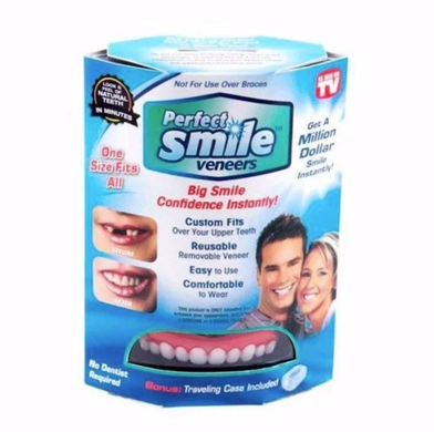 Виниры для зубов Perfect Smile Veneers / Съемные виниры / Накладные зубы / Накладки для зубов, Белый