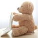 Мишка Пикабу интерактивная говорящая мягкая игрушка медвежонок 30см коричневый, Бежевый