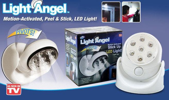 Универсальная подсветка Light Angel, светильник с датчиком движения