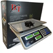 Торговые весы D&t Smart DT-809 4V / Электронные два дисплея продавец/покупатель до 50 кг, Серебристый