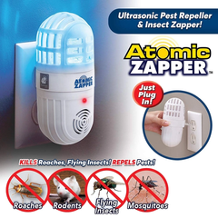Уничтожитель насекомых ловушка для комаров и отпугиватель грызунов Лампа 2 в 1 антимоскитная UKC Atomic Zapper