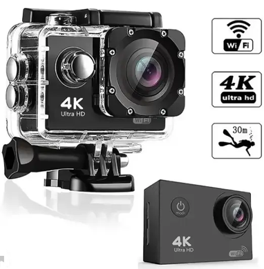 ЭКШН-КАМЕРА 4K Action Camera WI-FI 16 MPX WI-FI