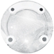 Весы напольные круглые стеклянные до 150 кг ACS 2003A / Прозрачные весы для взвешивания, Прозрачный