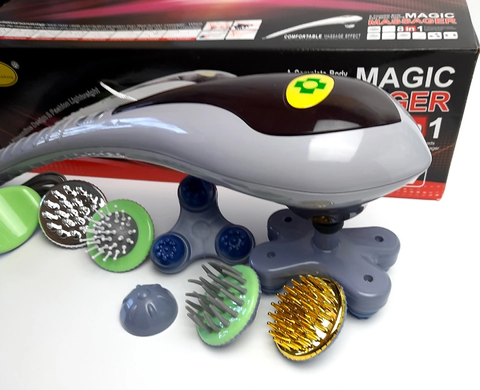 Массажер для тела Magic Massager 8 In 1 Maxtop, Серебристый