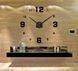 Часы настенные 3D "DIY CLOCK" с цифрами от 60 до 120см Black