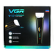 Машинка для стрижки волос VGR 021, профессиональный портативный триммер для парикмахера с USB-зарядкой, Черный