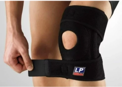Бандаж на коліно (наколінник) 20 см, LP knee support / Фіксатор колінного суглоба / Ортез на коліно