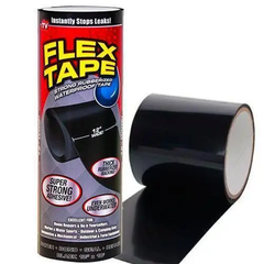Водонепроницаемая сверхпрочная изоляционная лента скотч Flex Tape ширина 200 мм х 1.5 м