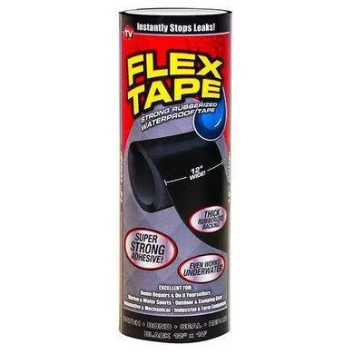 Водонепроникна надміцна ізоляційна стрічка скотч Flex Tape ширина 200 мм х 1.5 м