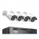 Вуличний комплект відеоспостереження на 4 камери з реєстратором DVR KIT 7004/Набір камер відеоспостереження