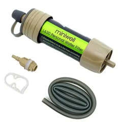 Портативный фильтр для воды туристический переносной Miniwell L630 TY-9896 хаки, Хаки