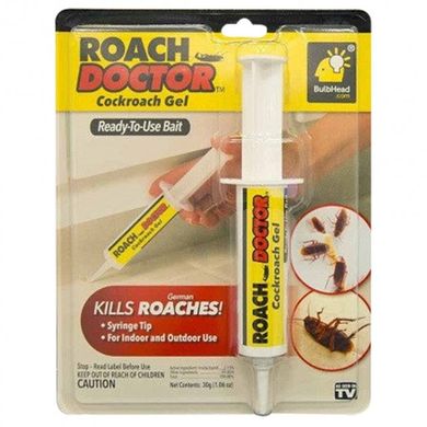 Гель від тарганів і комах Roach doctor Cockroach Gel 30 г