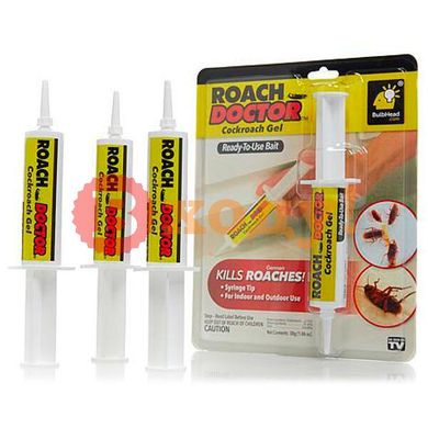 Гель від тарганів і комах Roach doctor Cockroach Gel 30 г