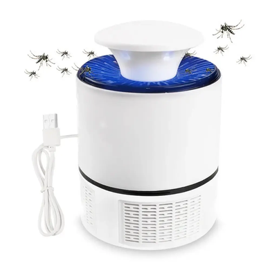 Антимоскитная лампа ловушка от комаров электрическая NOVA Mosquito killer lamp NV-818 / Уничтожитель комаров от USB, Черный