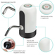 Електрична помпа для бутильованої води Automatic water dispenser з підсвічуванням на сулію 19 л Чорний