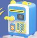 Электронная копилка-сейф с кодовым замком Face Recognition Money BOX Синяя