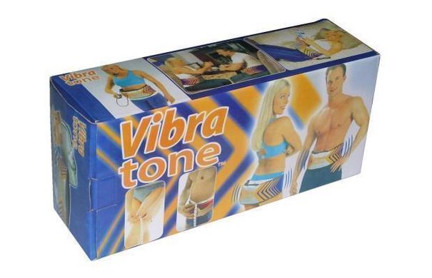 Антицелюлітний електричний пояс-масажер для схуднення Vibro Tone W-20, Разноцветный
