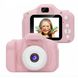 Дитячий цифровий фотоапарат з дисплеєм GM14 Рожевий
