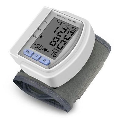 Автоматический тонометр для измерения давления пульса на запястье Blood Pressure Monitor CK-102S